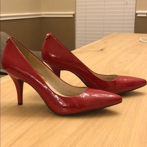 Red Michael Kors Heels